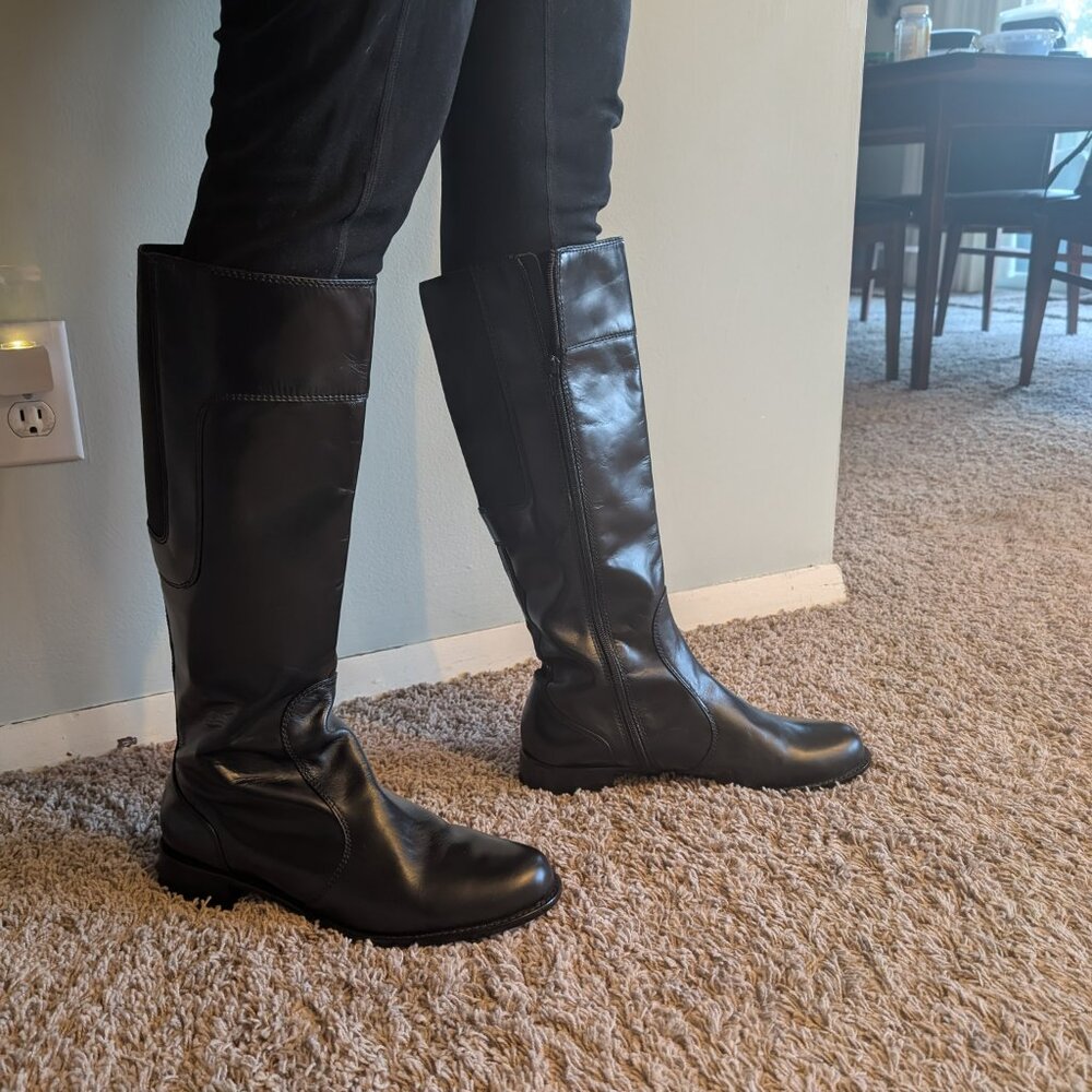 Taryn Rose Radiate Riding Boots - Picture 13 of 14